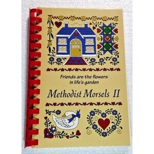 Church Cookbook Methodist Morsels II Spiral Paperback Crystal River Florida